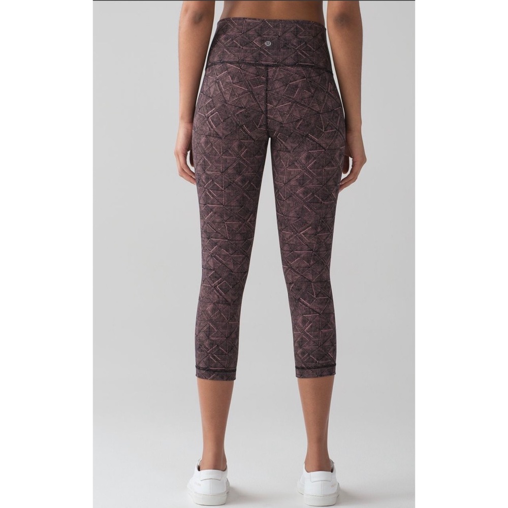 Lululemon Wunder Under Crop 21” HR Size 4 NWT - Picture 3 of 8